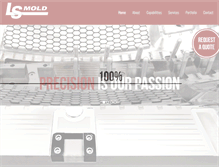 Tablet Screenshot of lsmold.com