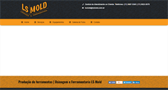 Desktop Screenshot of lsmold.com.br